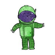 Cartoon Astronaut N118