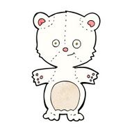 cartoon happy polar bear N5