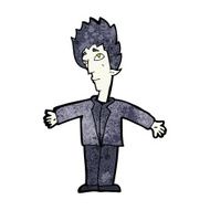 cartoon vampire man N97