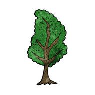Cartoon Tree N161