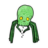 cartoon spooky skull spider N7