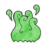 green smoke cartoon element N3