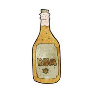 Cartoon Rum Bottle N13
