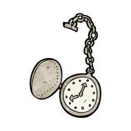 cartoon old watch N5