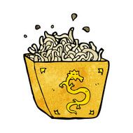 cartoon noodle box N31