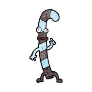 Cartoon Dancing Christmas Candy Cane N16