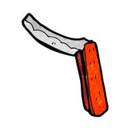 cartoon folding razor N9