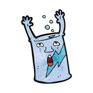 cartoon soda can character N6