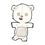 cartoon cute polar bear cub N17