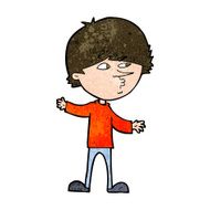 cartoon curious man N59