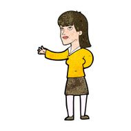 cartoon woman explaining N43