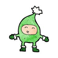 cartoon funny christmas character N11