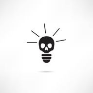 Light bulb vector icon N7