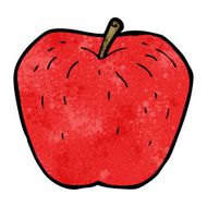 Cartoon Apple N117