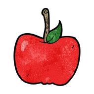 Cartoon Apple N118