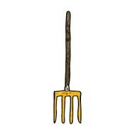 cartoon pitch fork N9