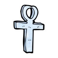 cartoon ankh symbol N8