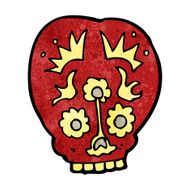 cartoon sugar skull N9