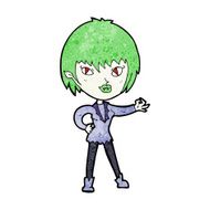 Cartoon Vampire Girl N201