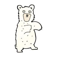 Cartoon Polar Bear N78