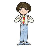 cartoon man wearing braces N9