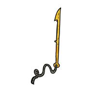 cartoon whaling harpoon N7