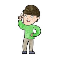 cartoon boy with idea N73