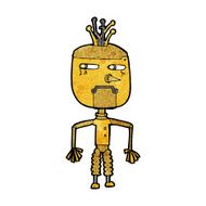 Cartoon Robot N247