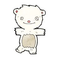 Cartoon Polar Bear Cub N31