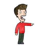 cartoon terrified man N218