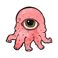 cartoon alien head N8