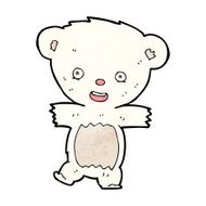 cartoon teddy polar bear cub N5