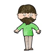 cartoon happy man N399