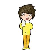 cartoon friendly man N22