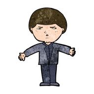 cartoon annoyed man N70
