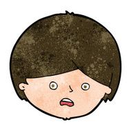 cartoon unhappy boy N50