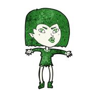 Cartoon Vampire Girl N204