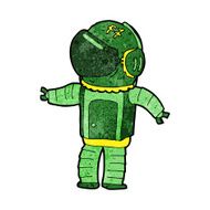 Cartoon Astronaut N119