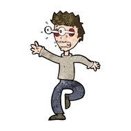 cartoon terrified man with eyes popping out N9