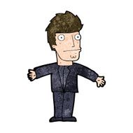 cartoon confused man N57