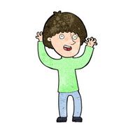 cartoon happy boy laughing N27