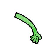 cartoon monster arm N57