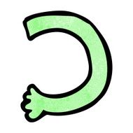 cartoon monster arm N62