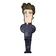 Cartoon Priest N12