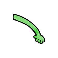 cartoon alien arm N10