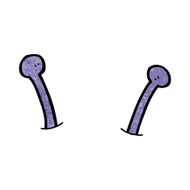 cartoon alien antennae N17