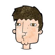 cartoon curious man N60