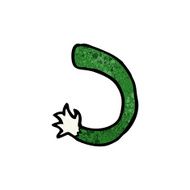 cartoon halloween vampire arm N54