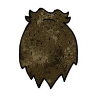 cartoon fake beard N10