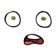 Shocked Cartoon Face N6